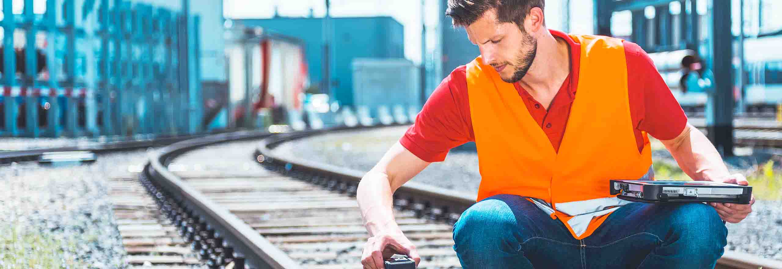 CALIPRIセンサー範囲を使用した鉄道網の線路および輸送検査