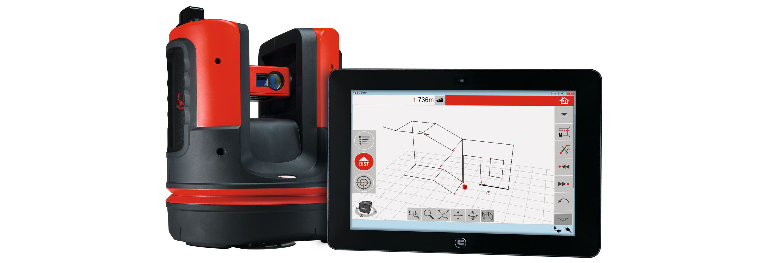 徕卡3D DISTO™è ideale per applicazioni di misura，模型布局在legno, pietra, vetro e metallo。Misura in 3D invia i文件DXF direttamente alle machine CNC per un adattamento rapido, preciso e perfetto。Se il tuo lavoro prede il taglio e la lavorazione fuori sede di material costosi utilizzando sagome as built, scopri il徕卡3D DISTO。